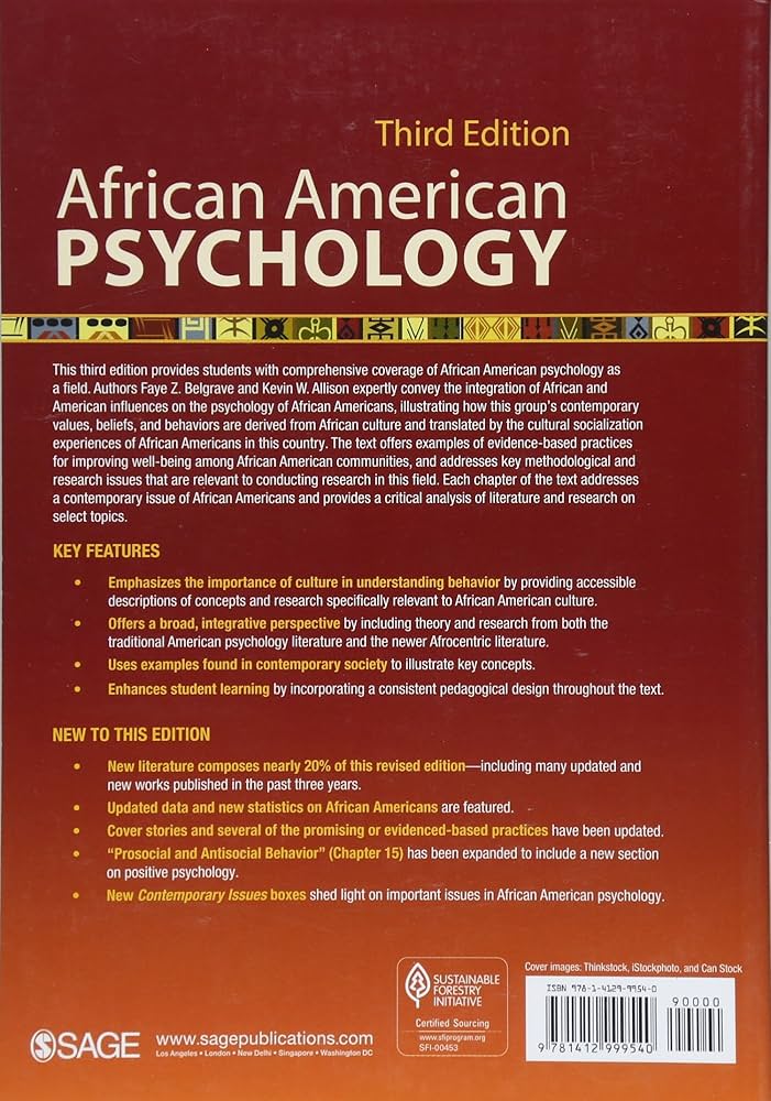 Exploring African American Psychology: Key Concepts and Theories