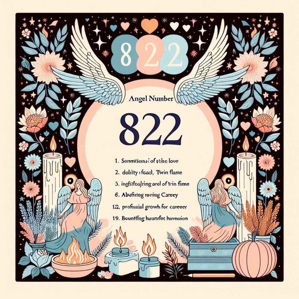 Discover the Impact of 822 Angel Number on Love and Romance