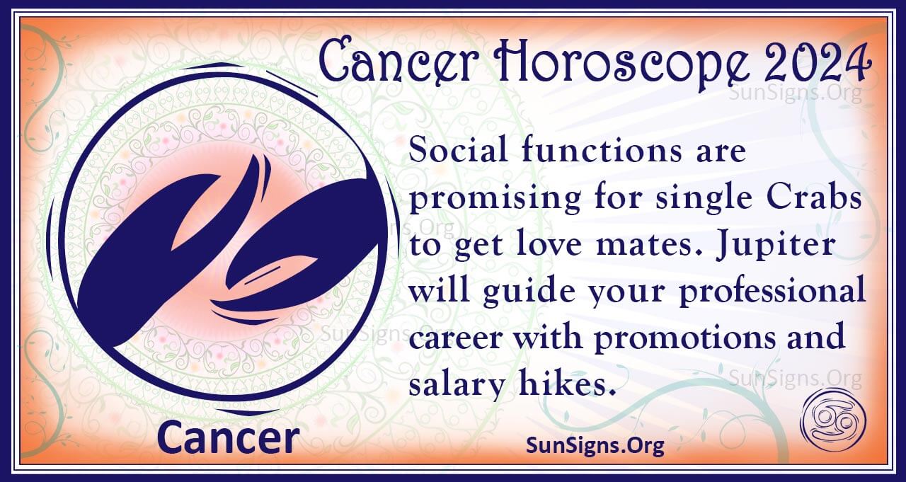 2024 Cancer Finance Horoscope: Wealth, Abundance & Prosperity