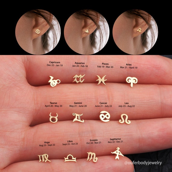 Explore Stunning Astrology Earrings for Every Zodiac Sign