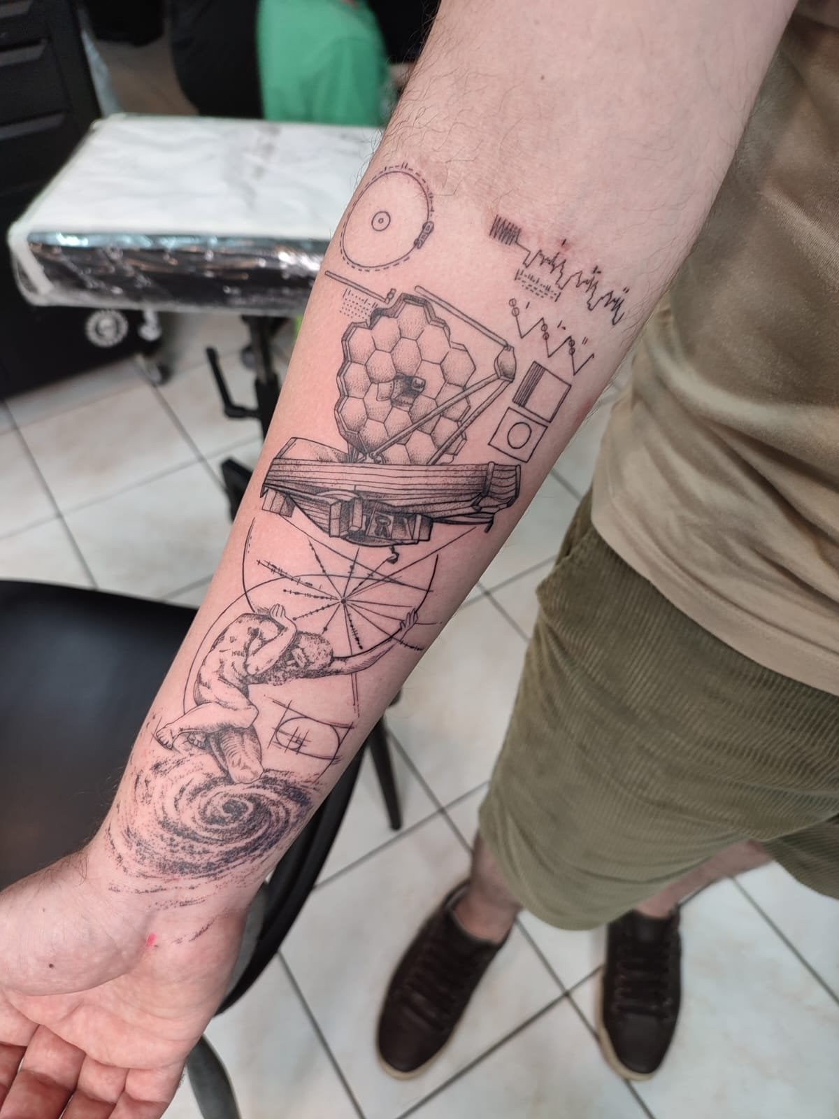 astronomy tattoo