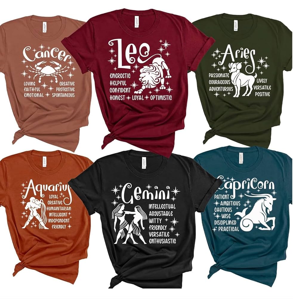 Shop Astrology Apparel: Custom Clothing for Your Star Sign