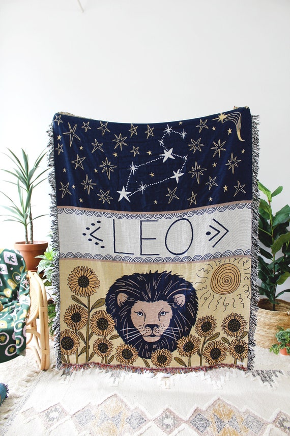 Cozy Up with an Astrology Blanket – Find Your Zodiac Constellation Throw