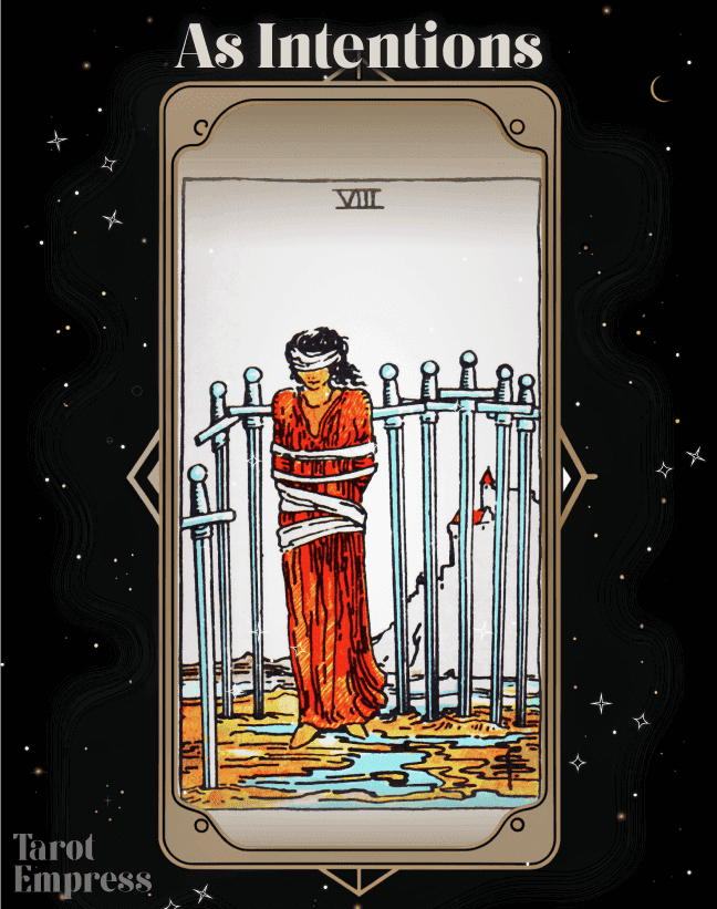 Understanding the 8 of Swords Tarot: Obstacles, Struggles, and Insights