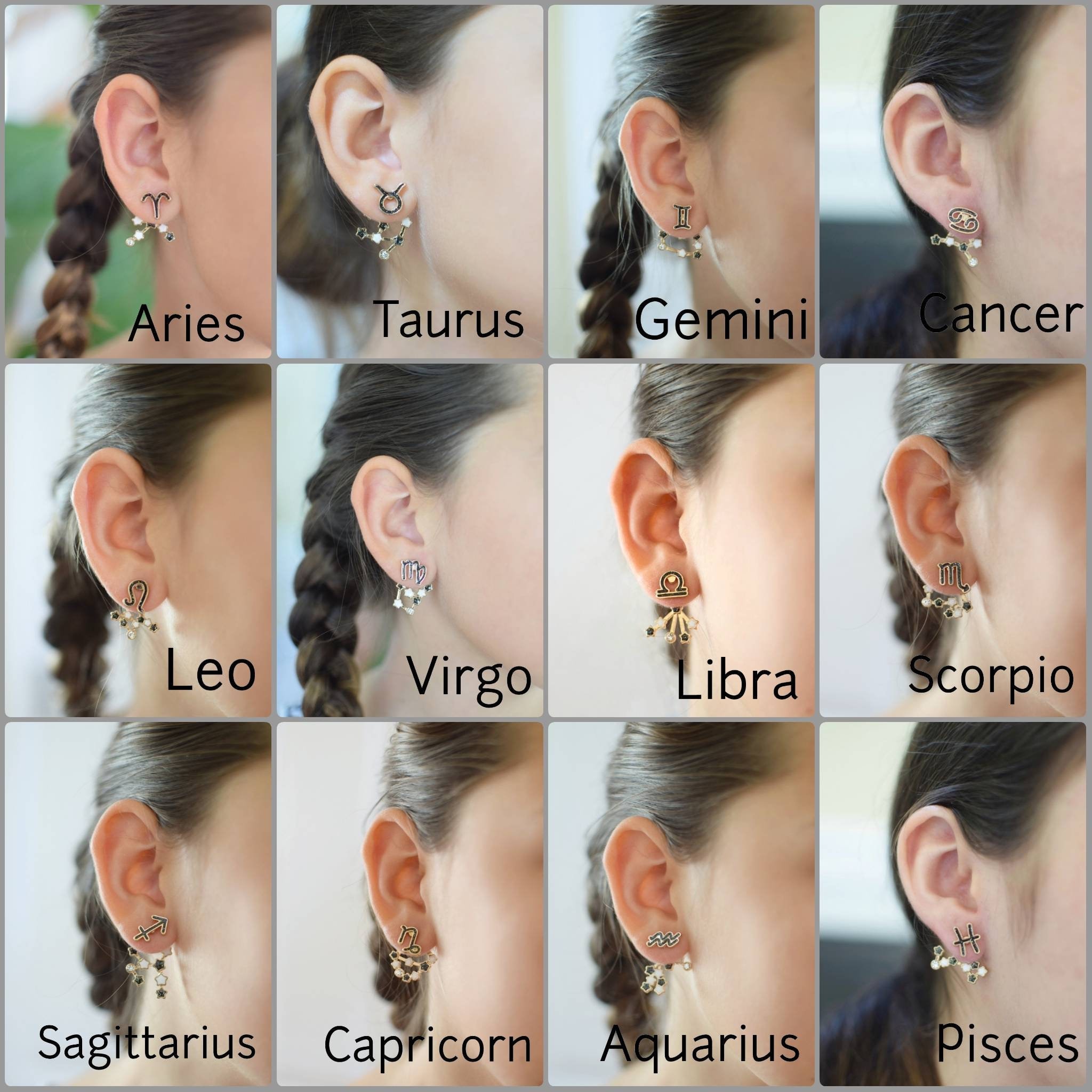 Explore Stunning Astrology Earrings for Every Zodiac Sign