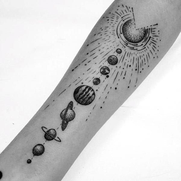 astronomy tattoo