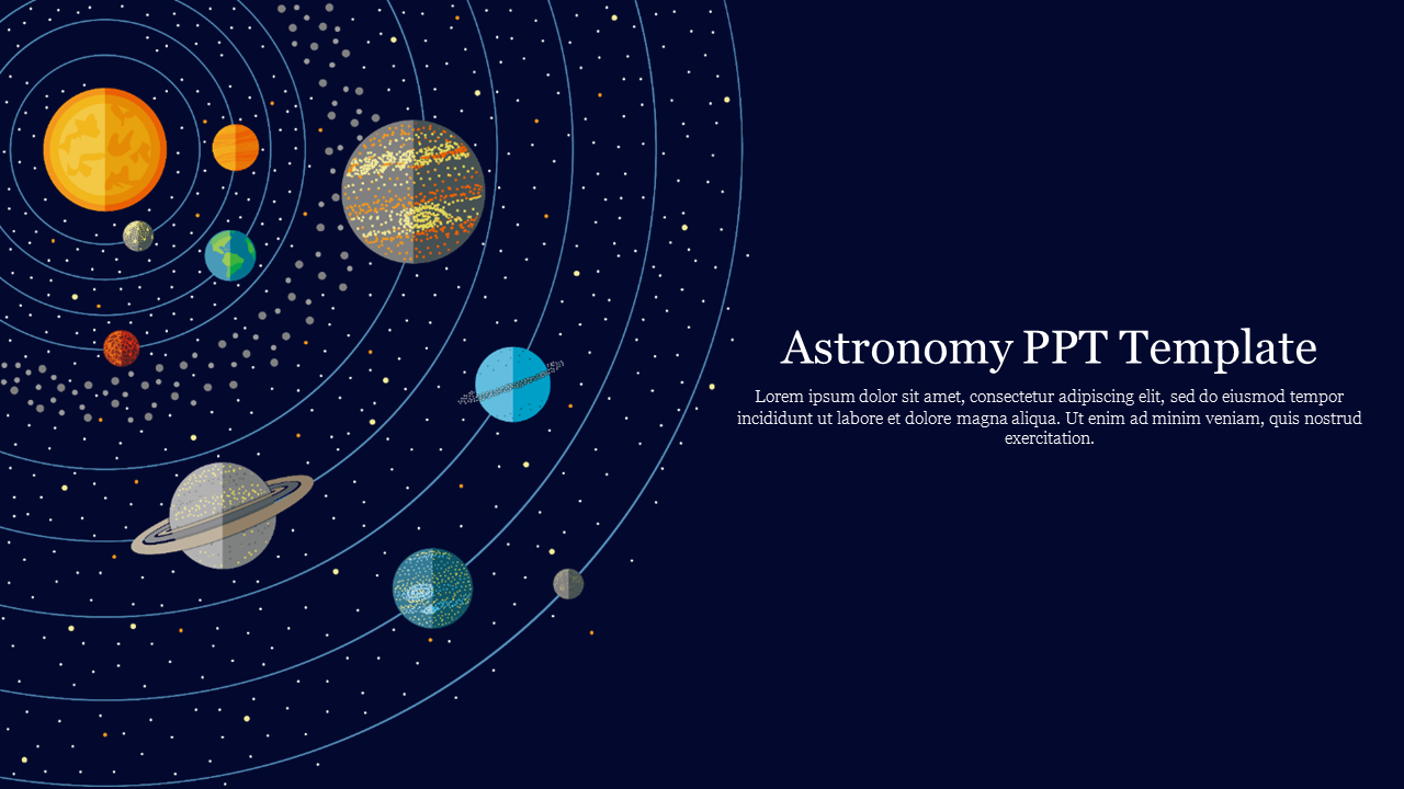 Free Astronomy Slides Template for Google Slides & PowerPoint