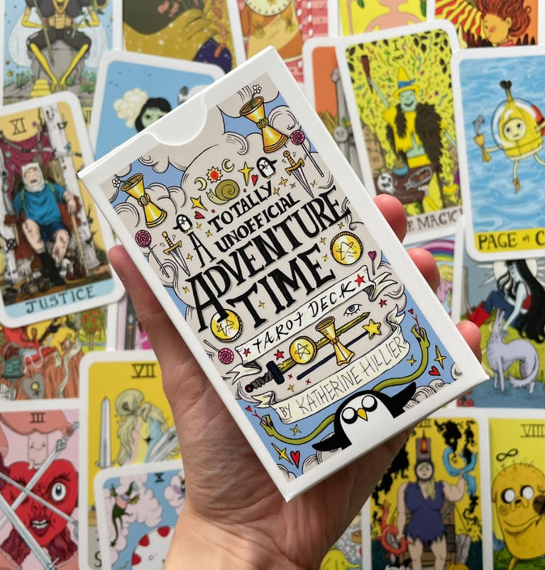 adventure time tarot cards