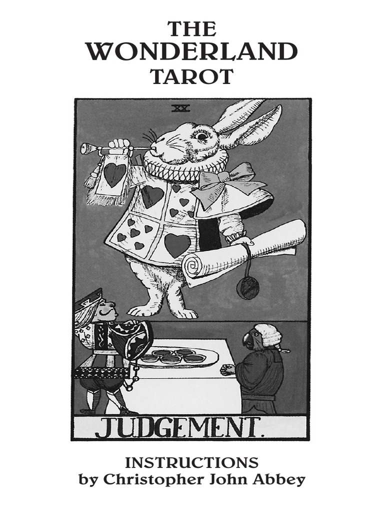 Download Alice in Wonderland Tarot Guidebook PDF for Magical Tarot Insights