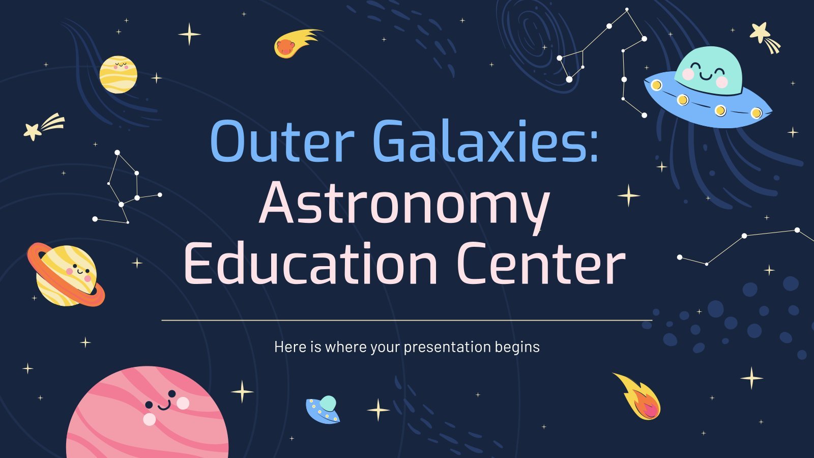 Free Astronomy Slides Template for Google Slides & PowerPoint