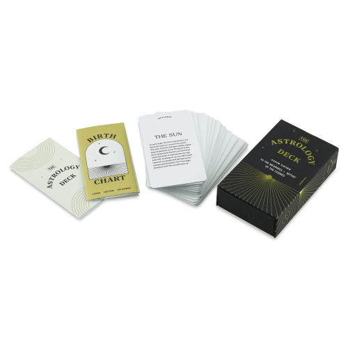 Astrology Cards Deck for Beginners - Learn Your Birth Chart with This 51-Card Set