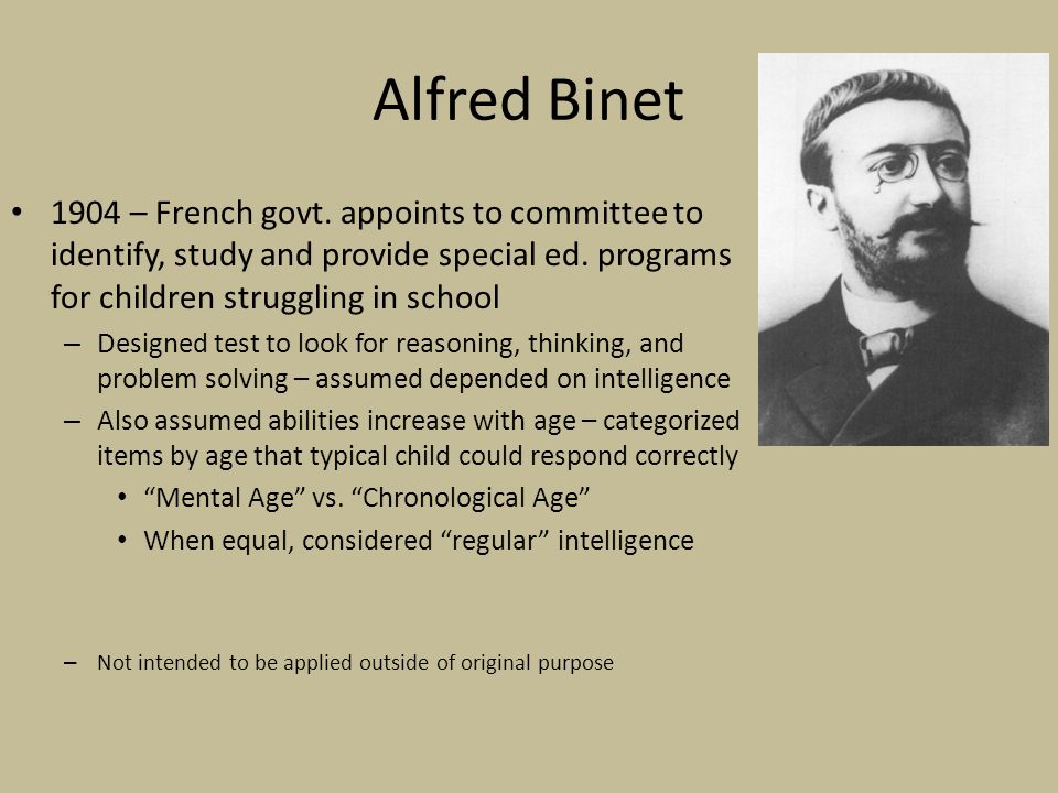 alfred binet ap psychology definition