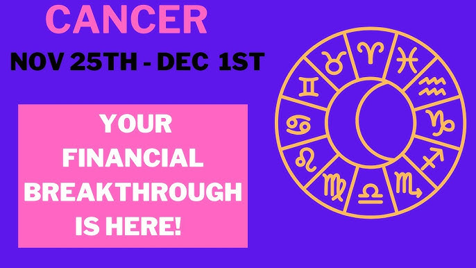 What to Expect in Your Cancer Horoscope Next Week: Key Insights for November 25 - December 1