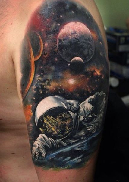 Explore the Universe: Astronomy Sleeve Tattoo Ideas for Space Lovers