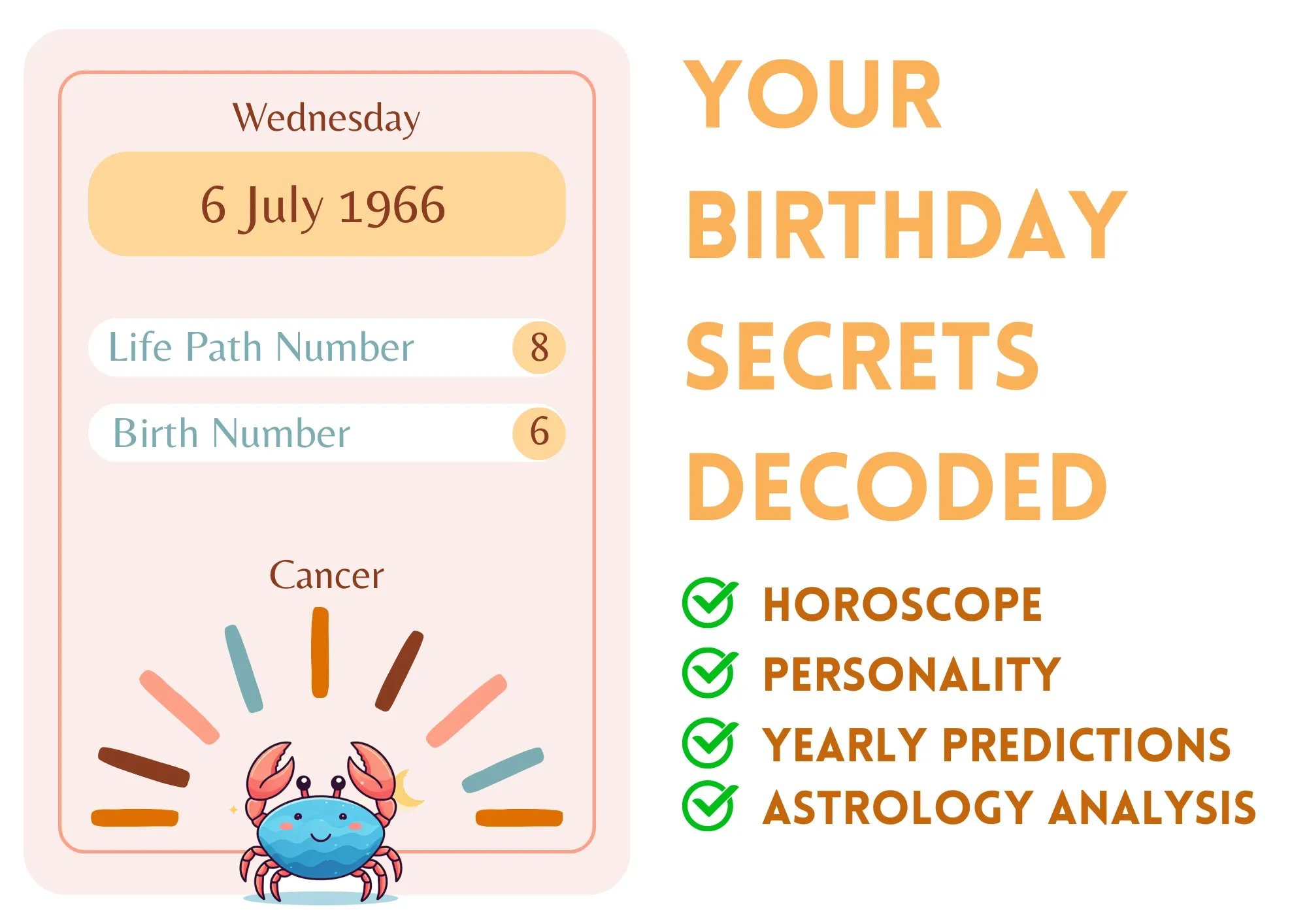 July 6 Birthday Horoscope: What Your Cancer Zodiac Sign Reveals About You