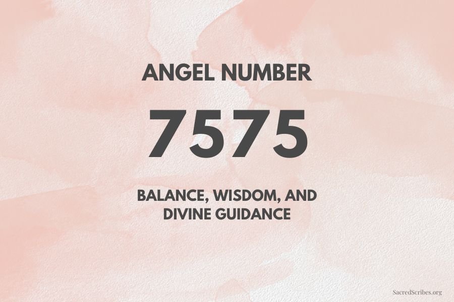 7575 Angel Number: Embrace Change and Trust Your Intuition