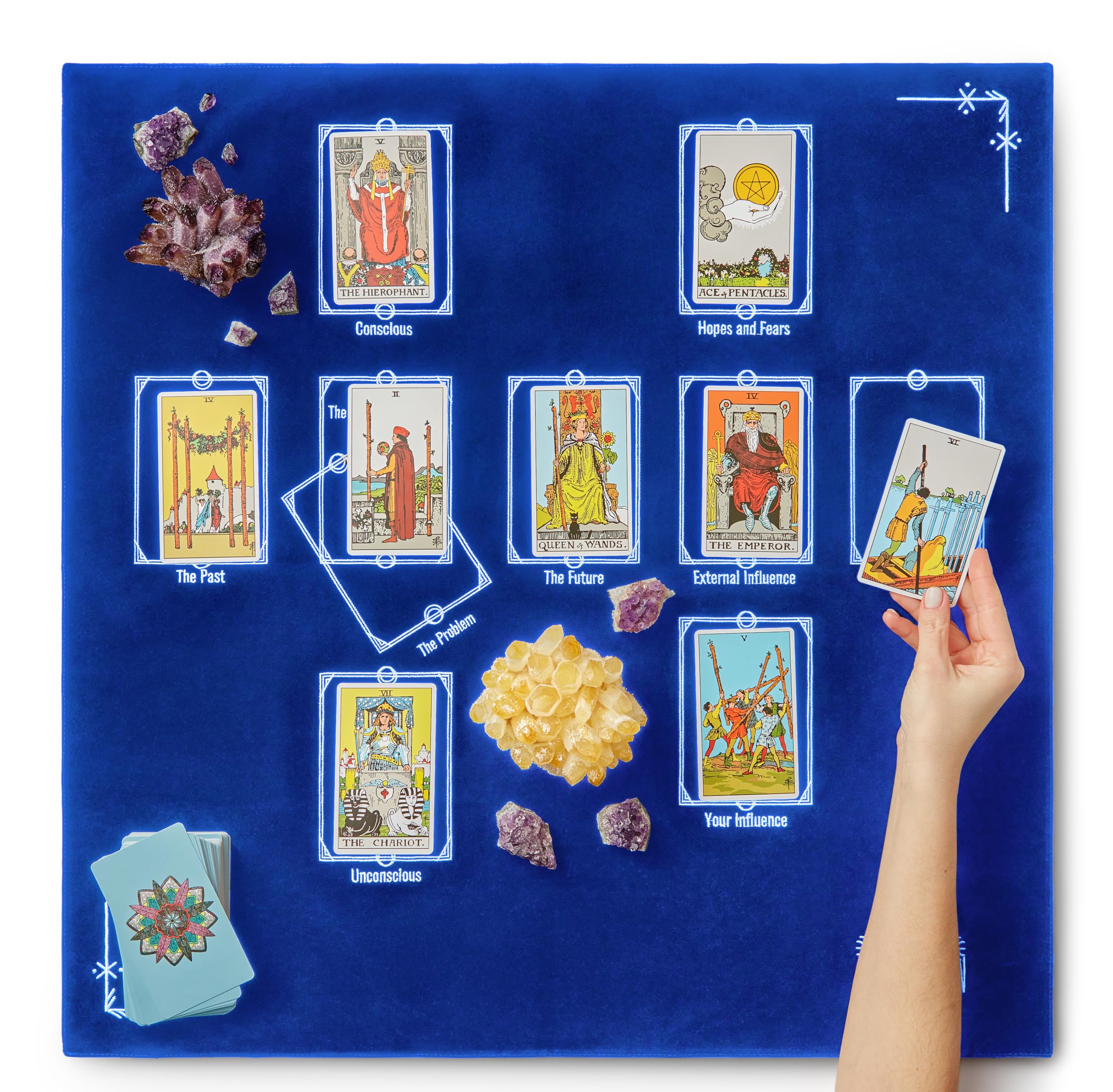 Shop Tarot Altar Cloths for Protection & Elegance – Free Shipping Available