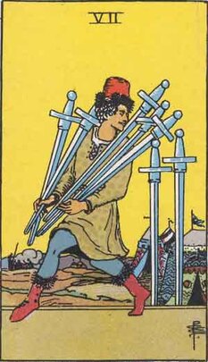 The 7 of Espadas Tarot: Understanding Deception, Betrayal, and Protection