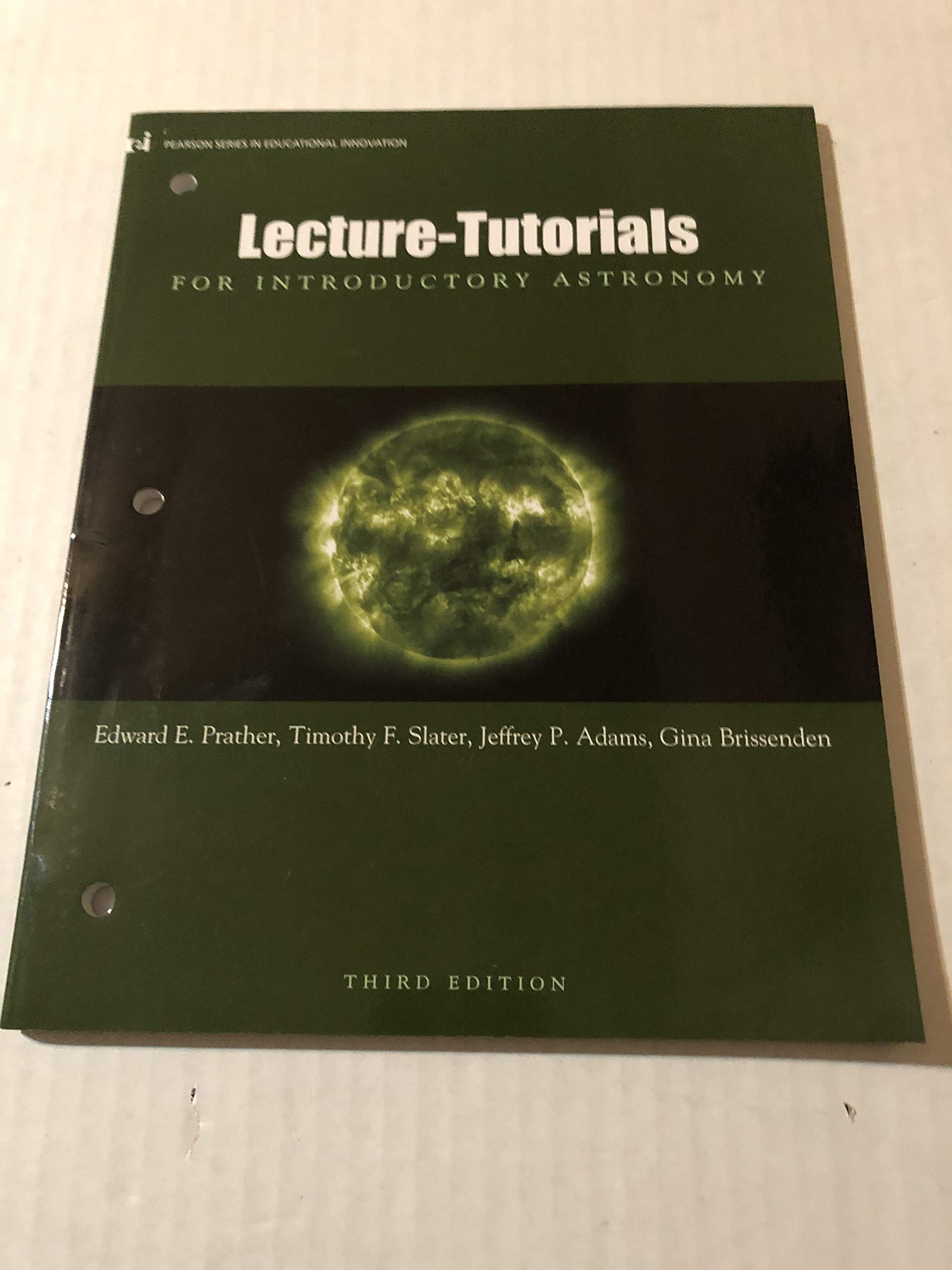 Lecture-Tutorials for Introductory Astronomy 3rd Edition PDF Free Download