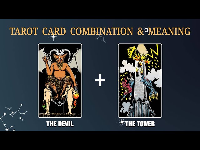 The Devil and The Tower Tarot Combination: Unveiling Powerful Transformations