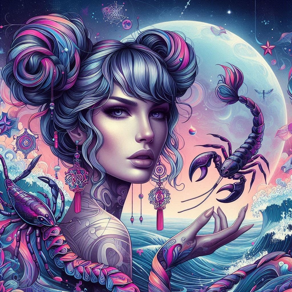 Dive into Cancer Astrology Art: Zodiac Personalities Through an Artistic Lens