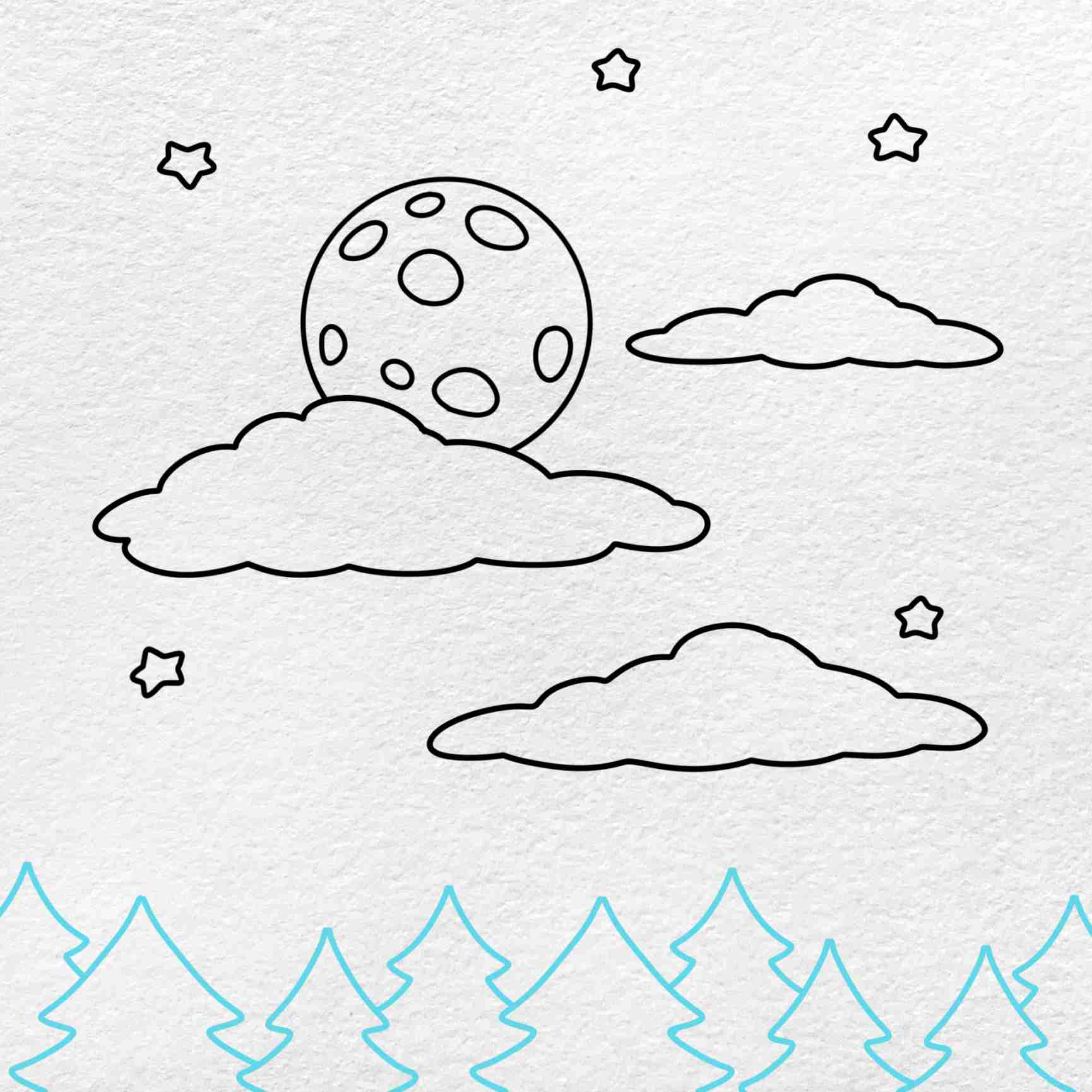 Learn Drawing Astronomy: Simple Sketches of the Night Sky