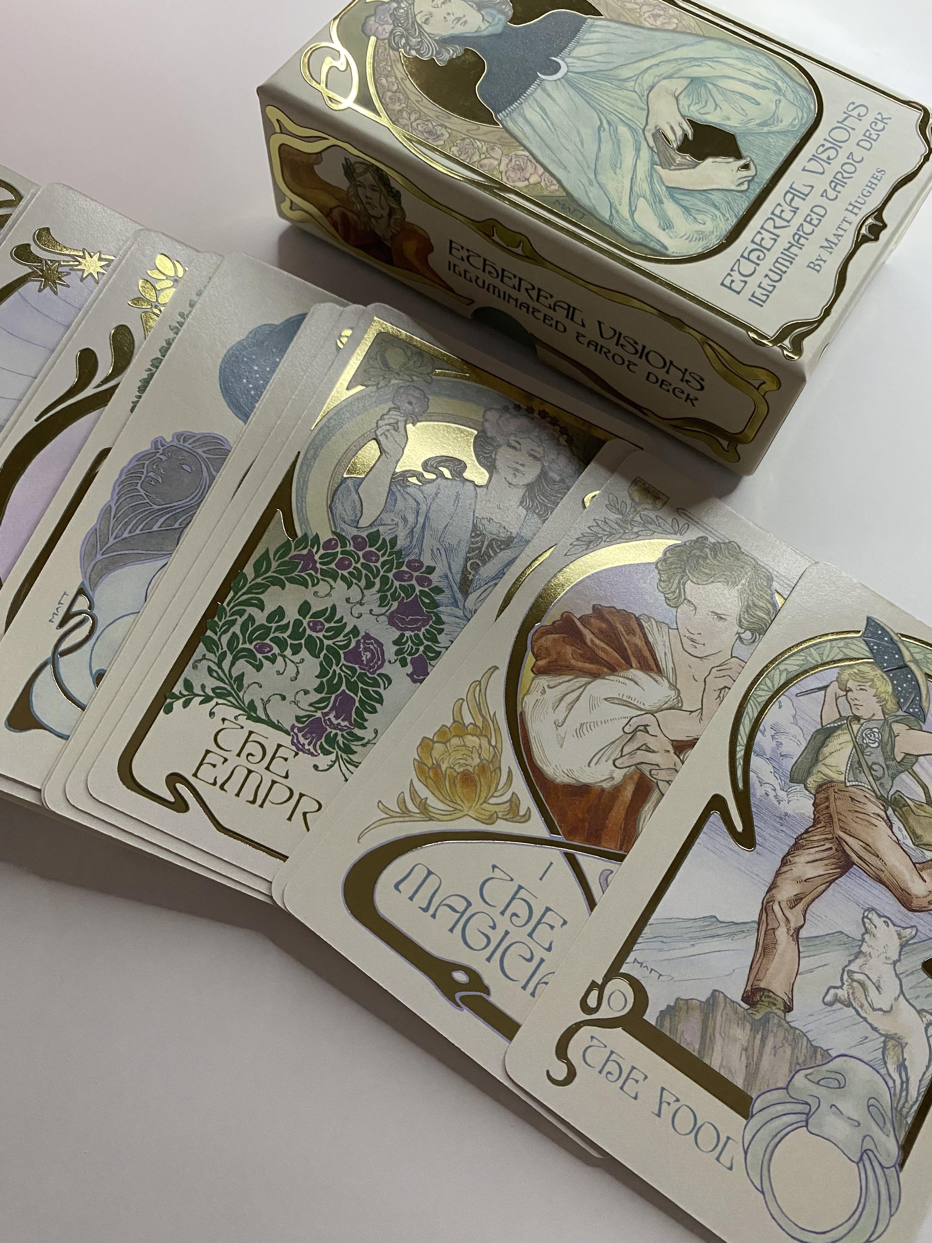 How to Use the Ethereal Visions Illuminated Tarot Deck for Readings