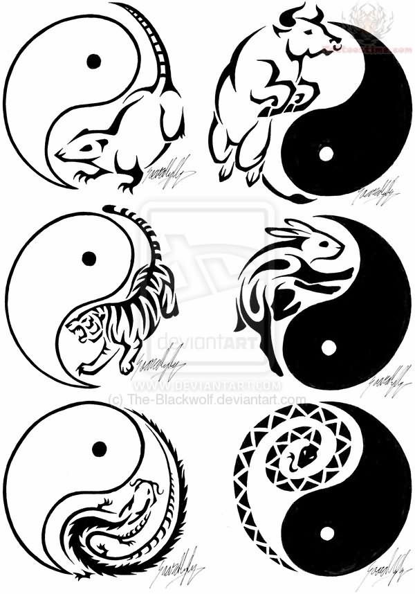 Cool Chinese Horoscope Tattoos Ideas and Meanings