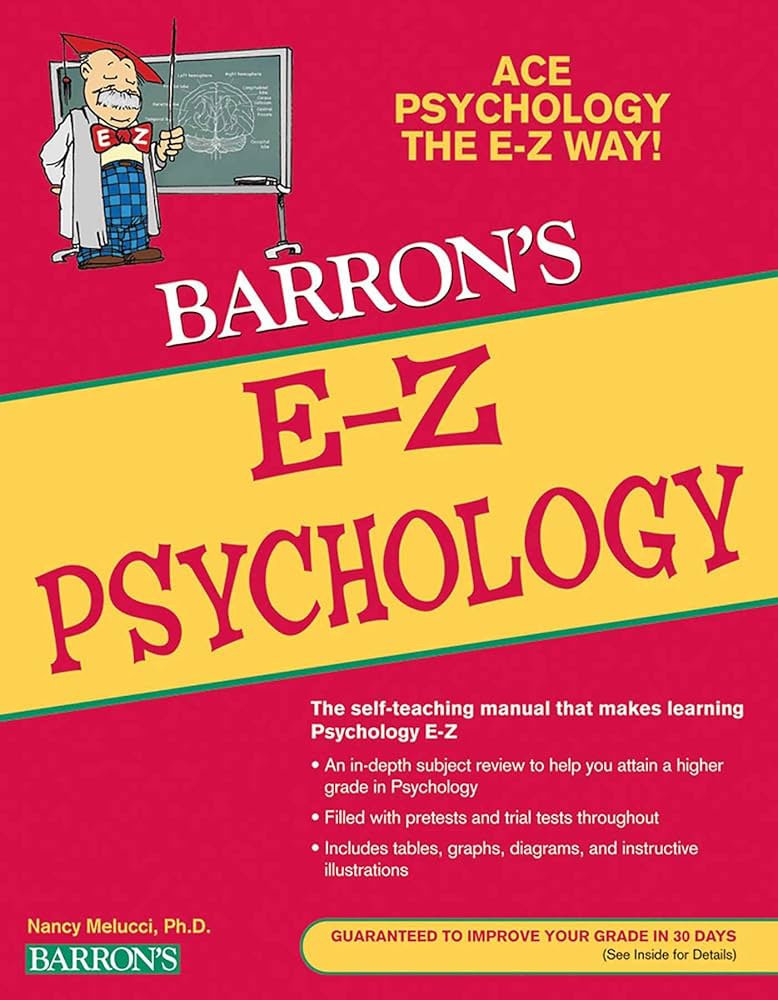 Psychology Made Easy: Barron Psychology Book Study Tips