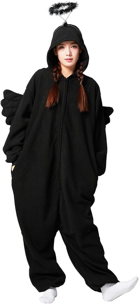 Angel Onesie Costume: Suitable for Work and Halloween Parties