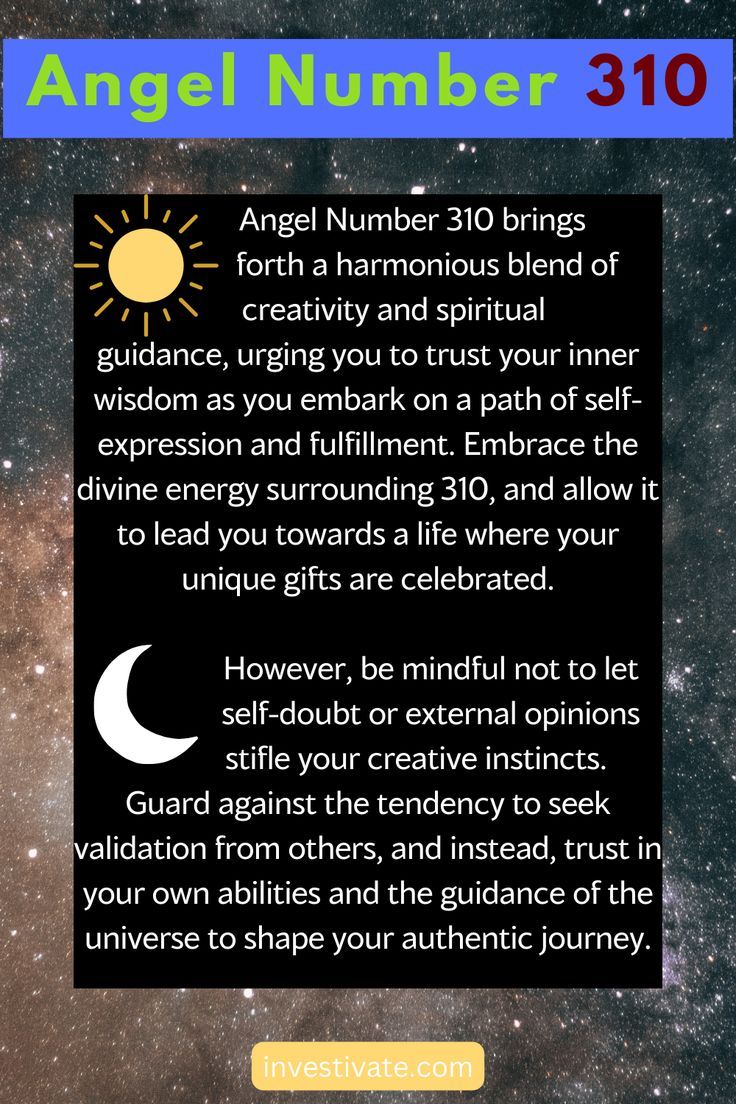 Seeing Angel Number 310? Heres What It Means For You