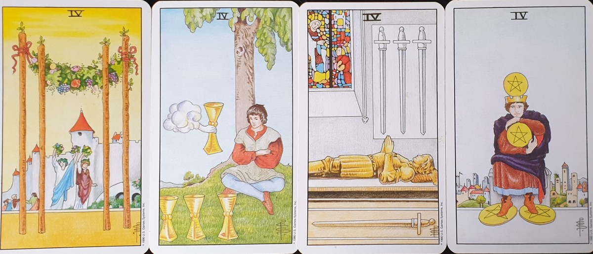 The Fours in Tarot: Are They Good or Bad? Quick Tips to Easily Understand Tarot Card Meaning