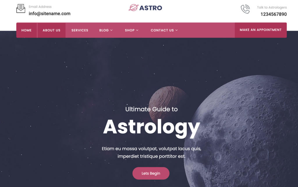 Easy-to-Use Astrology Website Templates for Beginners