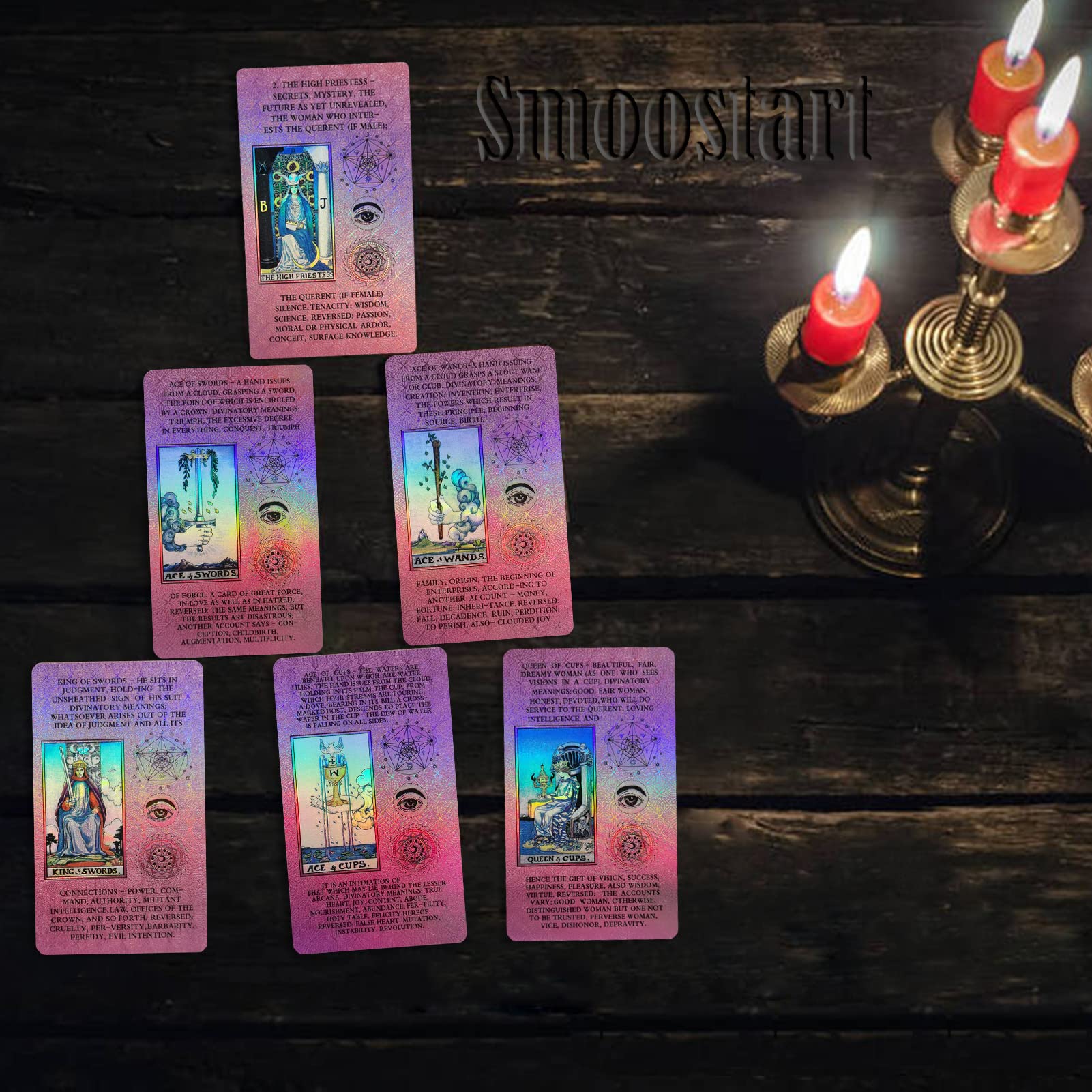 Holographic Tarot Card Meanings: Learn How to Interpret the Shimmering Images on These Unique Cards!