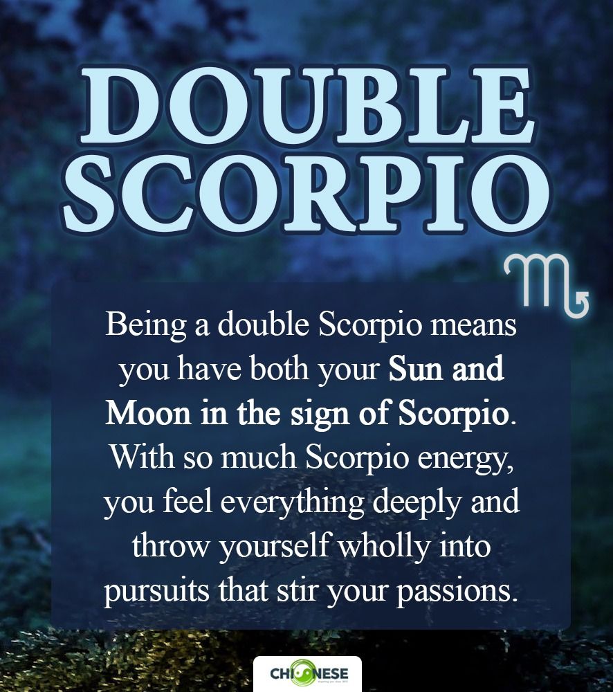 double scorpio astrology what it means (here is what you need to know about this intensity)