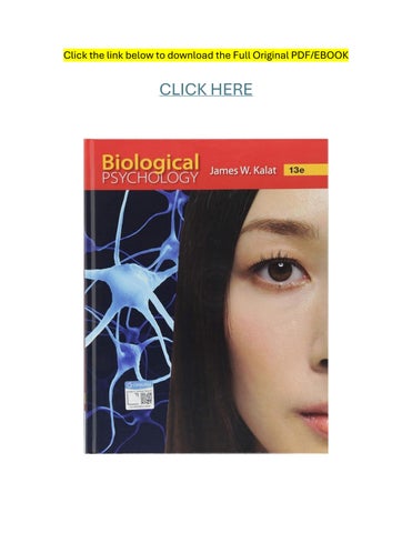 Biological Psychology 13th Edition PDF: Understand the Brain and Behavior Better Now!