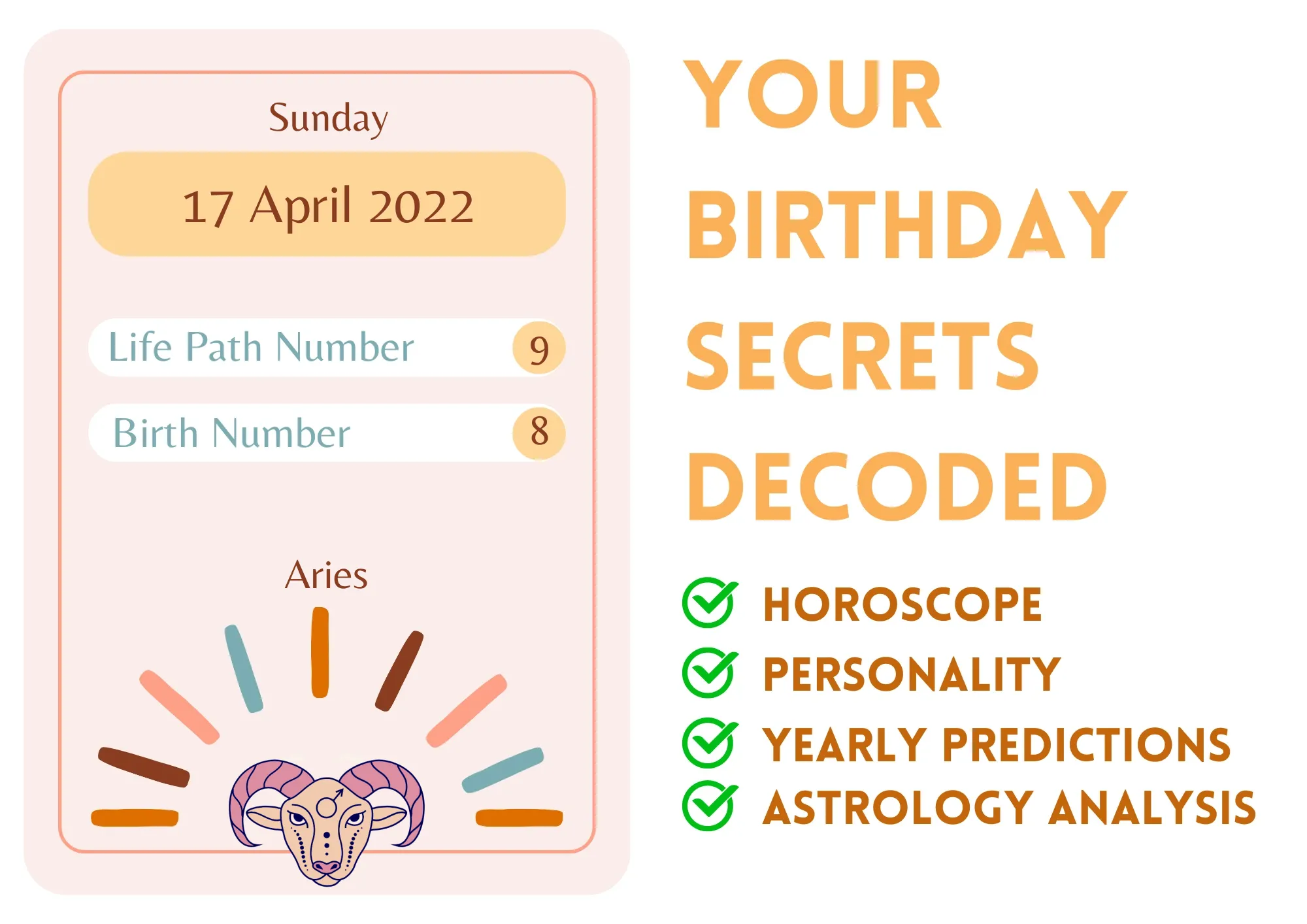 Complete Horoscope for April 17 Birthday (Your Zodiac, Lucky Number, and Fortune for the Day)