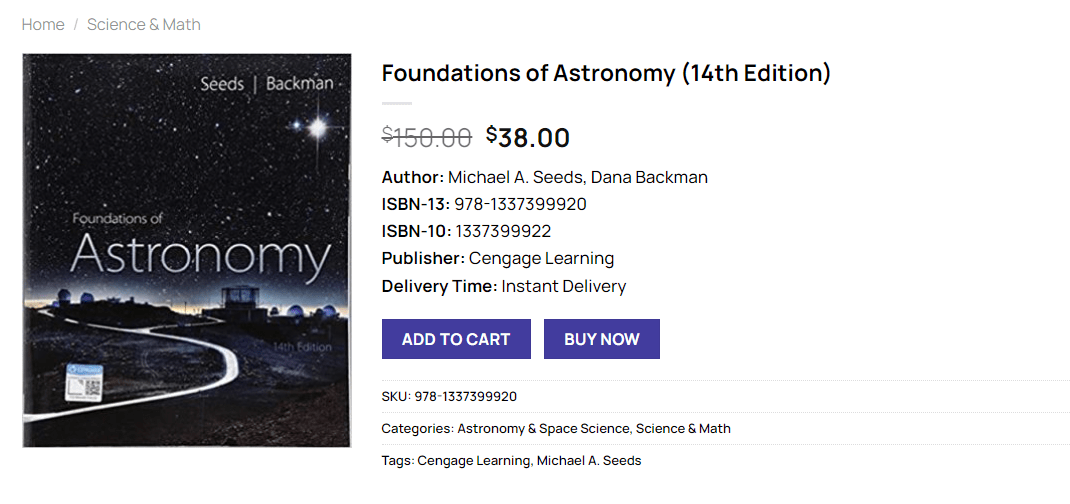 Easy Learning with Foundations of Astronomy 14th Edition Now