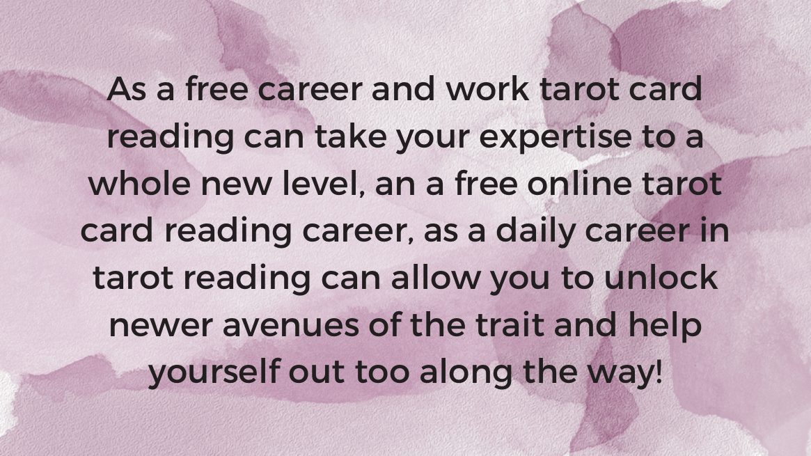 Free Daily Career Tarot Reading: Get Your Workday Insight Now