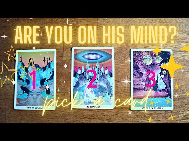 Do a free what is he thinking tarot (Learn whats really on his mind)