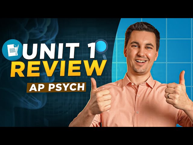 Get Ready for the AP Psychology Unit 1 Test: Practice & Review