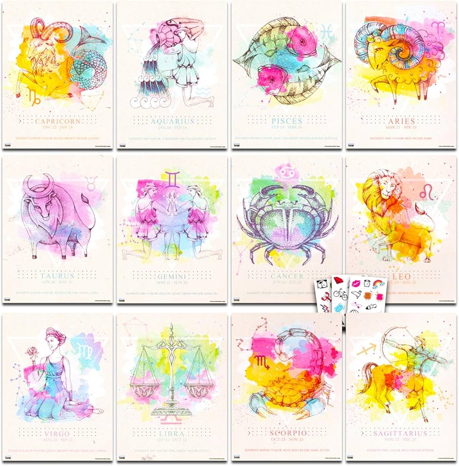 Cool Astrology Posters to Decorate Your Room