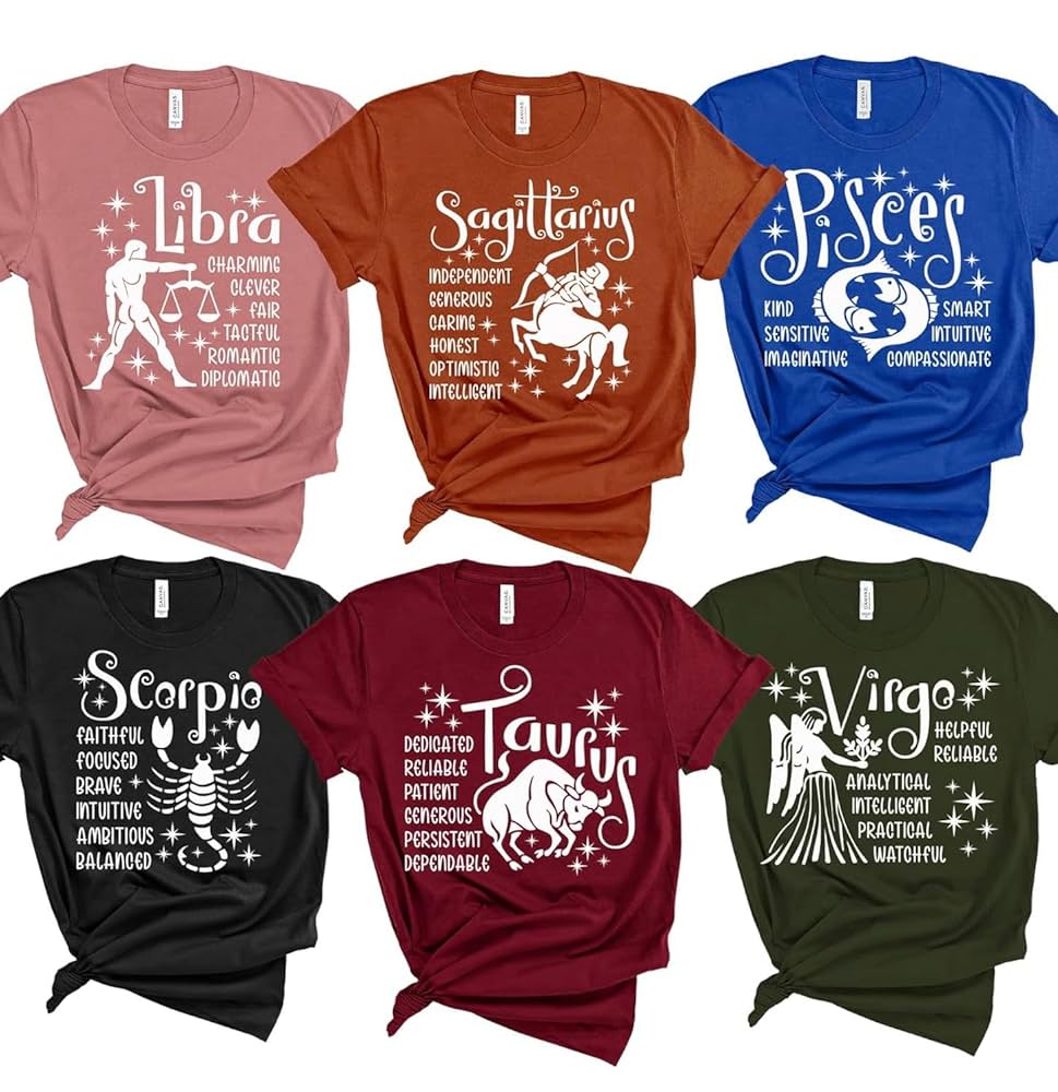 Shop Trendy Astrology Shirt – Show Your Zodiac Pride