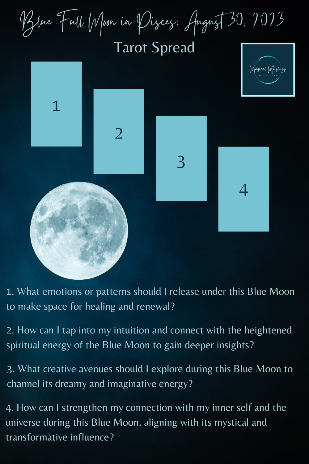 Try This Blue Moon Tarot Spread for Guidance Today