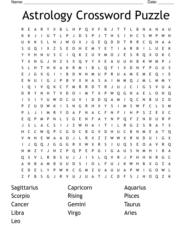 Sydney Astrology Crossword: Test Your Zodiac Knowledge Now