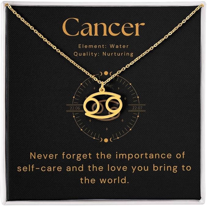 Find Your Perfect Cancer Astrology Necklace Today