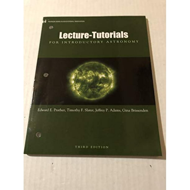 Lecture Tutorials for Introductory Astronomy 3rd Edition PDF Free Resource