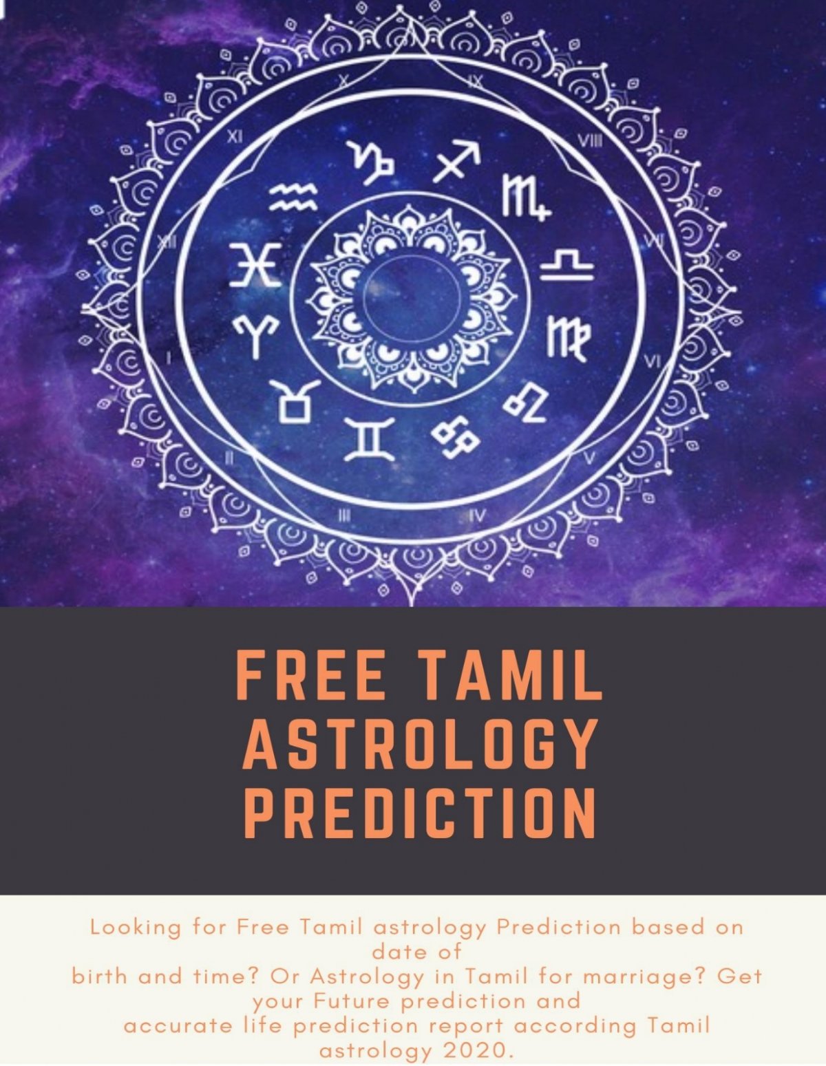 Accurate Free Horoscope Chart in Tamil: Get Your Predictions