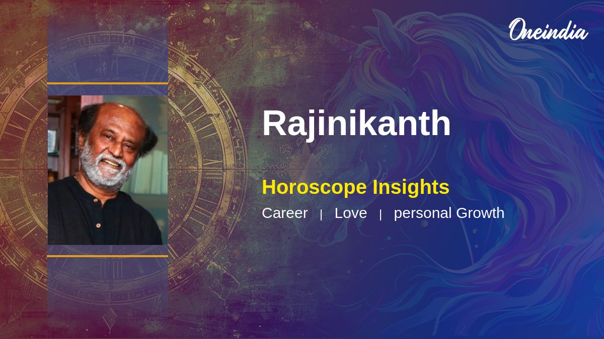 Whats Rajinikanths Horoscope Say? Simple Predictions for the Superstars Future