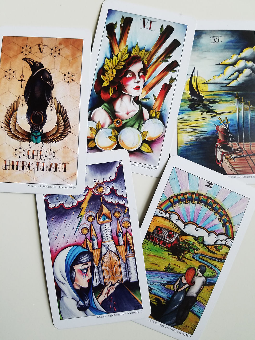 Eight Coins Tattoo Tarot: Exploring Its Symbolism and Meanings